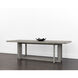 Disera 96 X 40 inch Ash Grey Dining Table